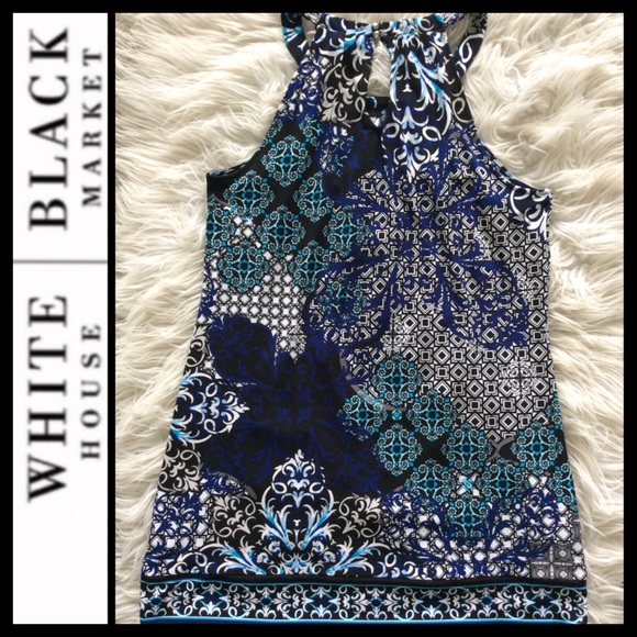 WHBM Printed Chain Detail Tunic - Picture 6 of 8